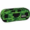 PIÓRNIK SZKOLNY MŁODZIEŻOWY MINECRAFT BACKUP USZTYWNIANY Z KLAPKĄ PIKSELE